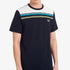 Fred Perry 彩色拼接Tee